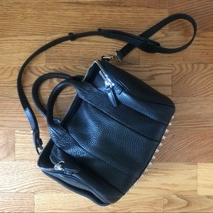 Alexander Wang Pebbled Leather Rockie Mini Handbag